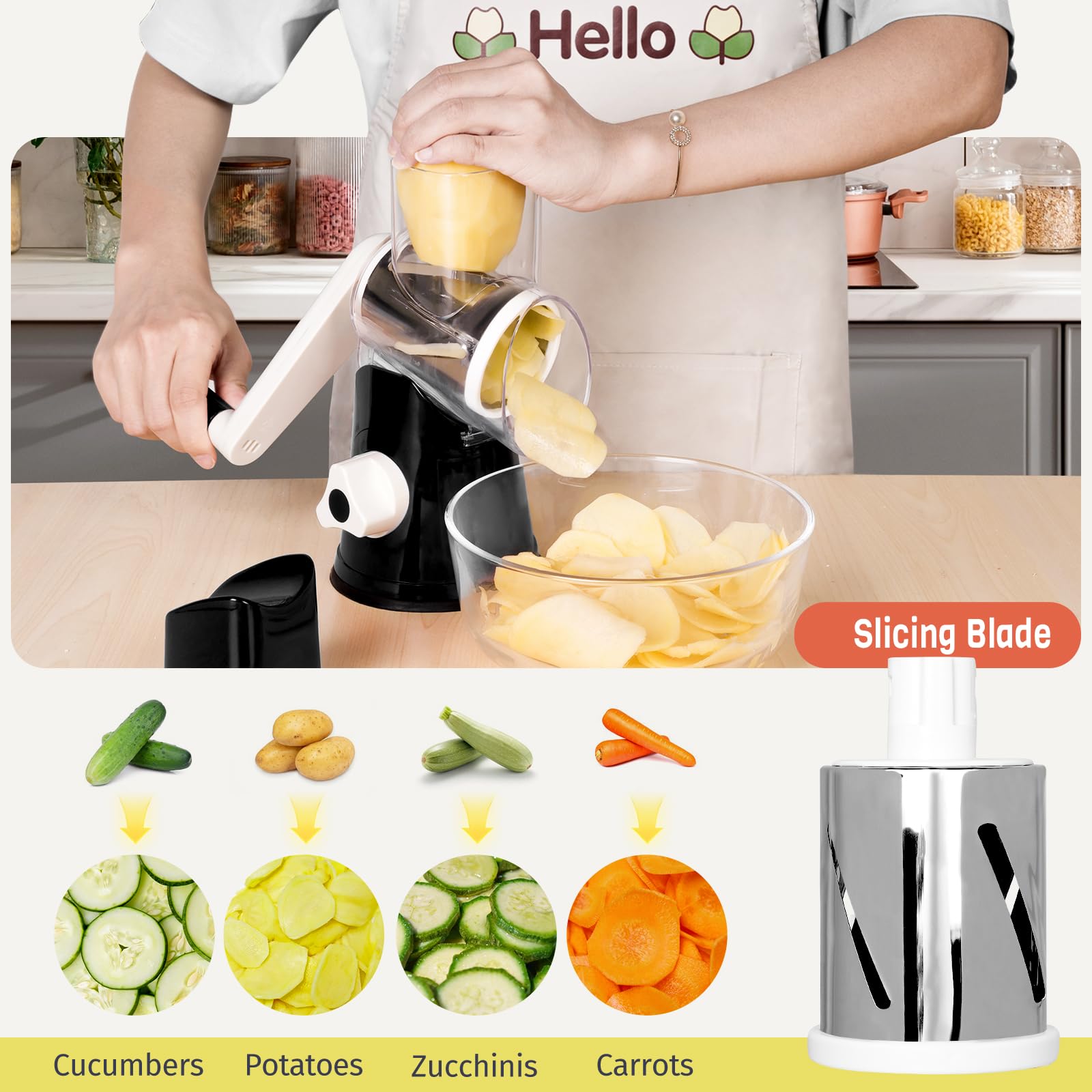 X Home Rasador con empuje seguro para manos protegidas