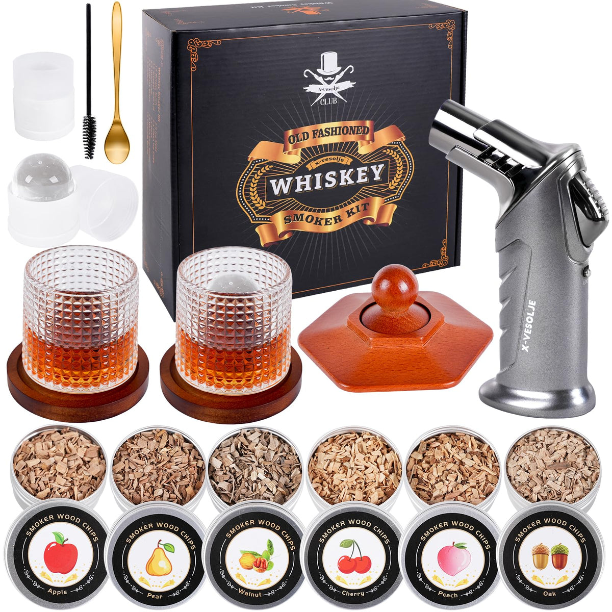 Kit x-vesolje con caja regalo elegante para sorprender al recibir