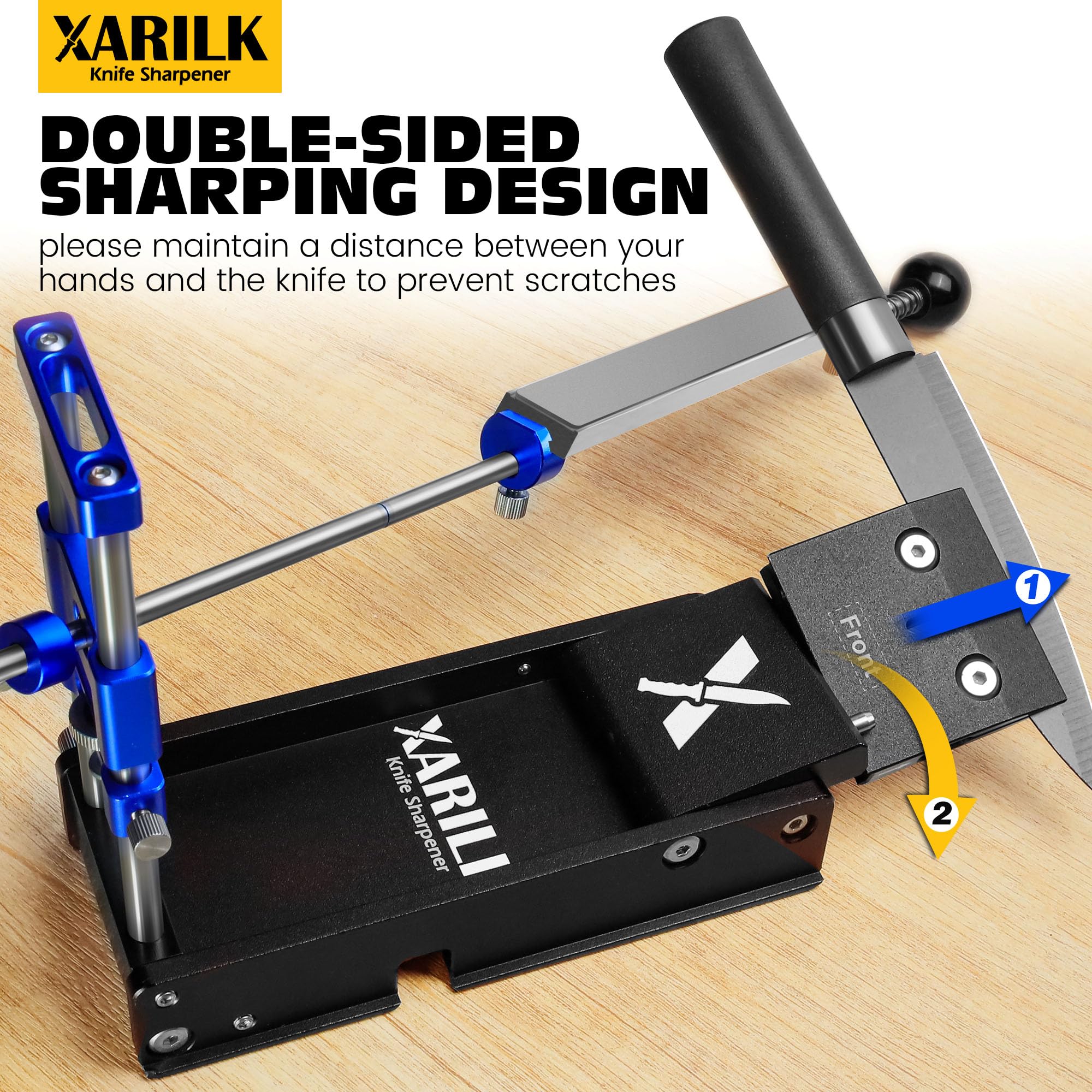 Uso en cocina y exterior con XARILK para filo confiable