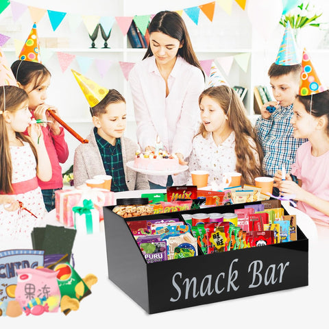 Xbopetda Snack Bar Station para bebidas y bocadillos, ideal para reuniones.