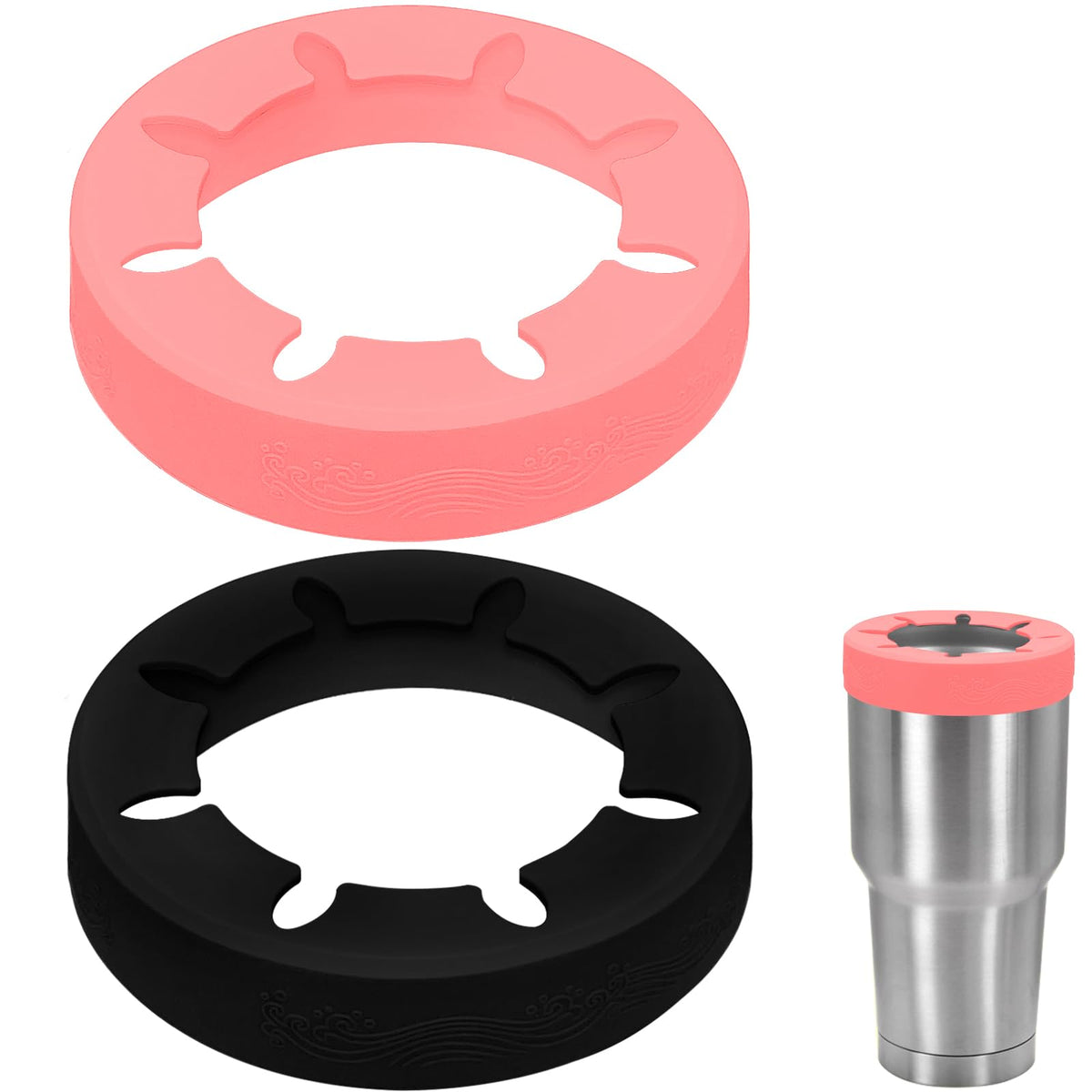 XccMe anillo de silicona para taza 30oz evita derrames