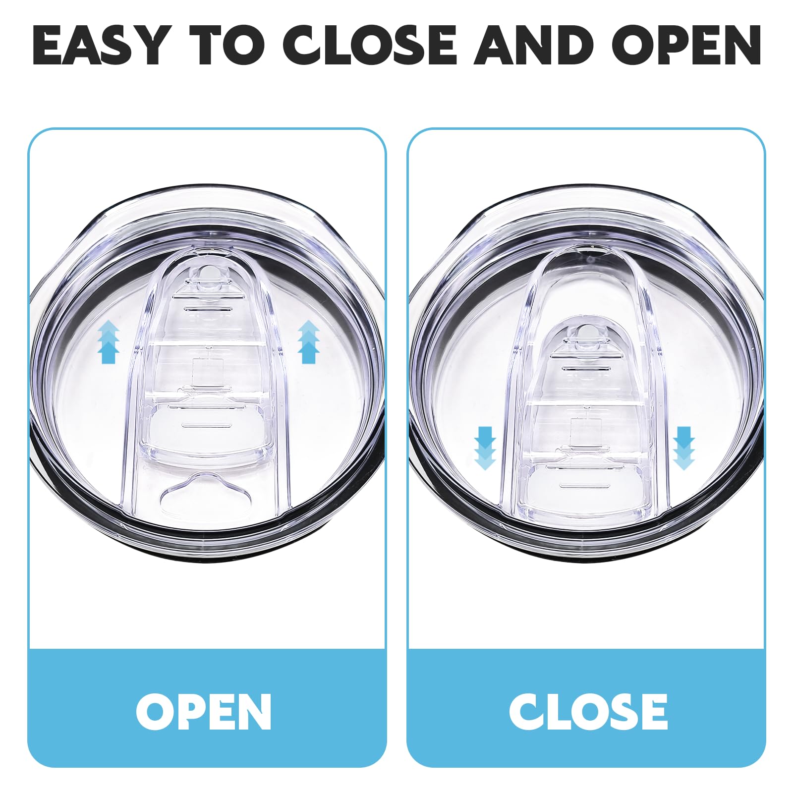 Tapa compatible con boca de 2,8 pulgadas para vasos XccMe.