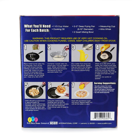Xcell International kit completo para torta de embudo en casa