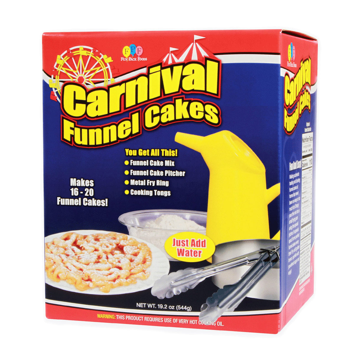 Xcell International dos mezclas originales para torta de embudo en casa