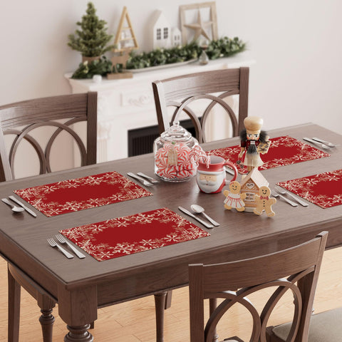 XCHI juego ocho manteles para mesa, ideal para eventos y uso diario
