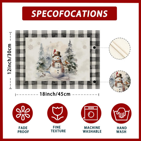 XCHI mantel fácil de lavar, perfecto para uso diario y cenas festivas.