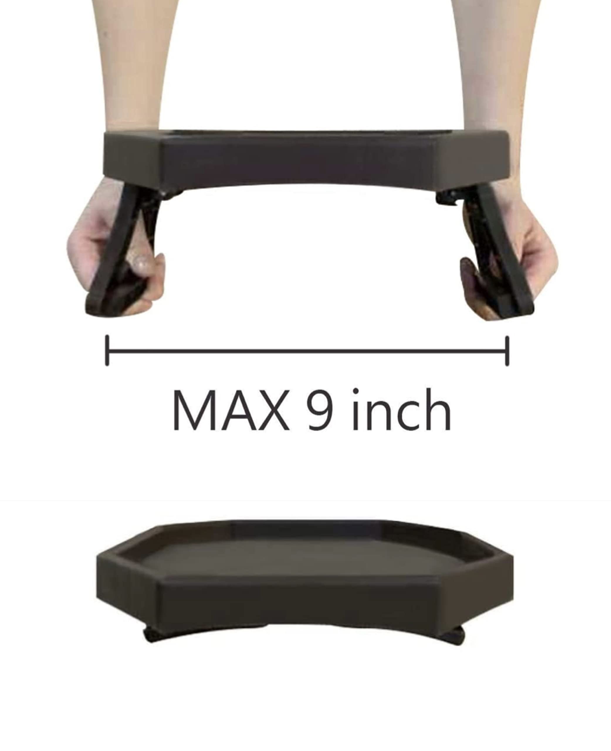 Xchouxer medidas 12-3l x 9w x 4-5h, ajuste seguro a reposabrazos.