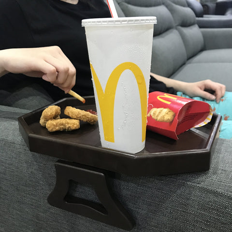Xchouxer soporte para bebidas en sofá, perfecto para relajarte viendo series.