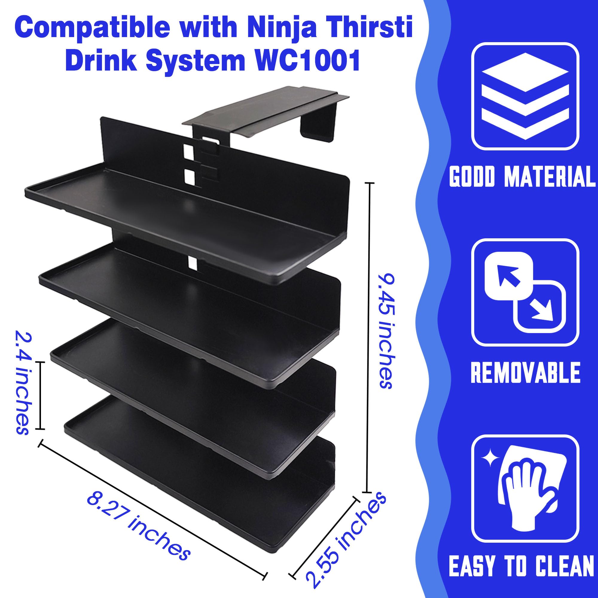  xcivi organizador de sabores para Ninja Thirsti WC1001: acceso fácil a cápsulas.