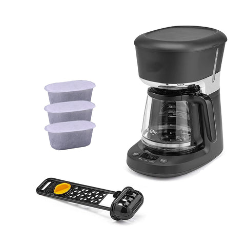 xcivi sistema-2-etapas-carbono-intercambio-iones atenúa calcio y olores para un café más suave.