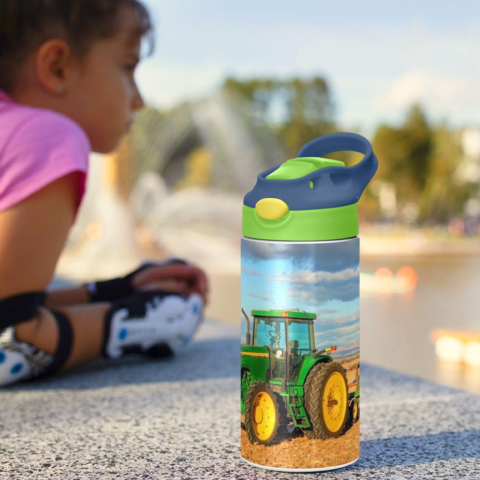 XDMXY Tractor, uso en escuela, agua lista para clase o recreo.