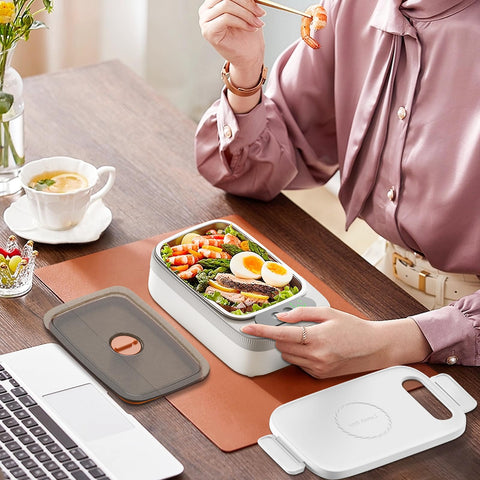 Xeamun Lunchbox temporizador ajustable para programar el calentamiento