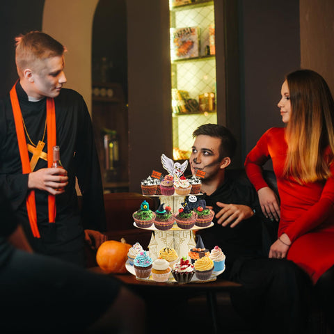 XEFINAL uso en fiestas mágicas, compatible con diversos dulces y galletas.