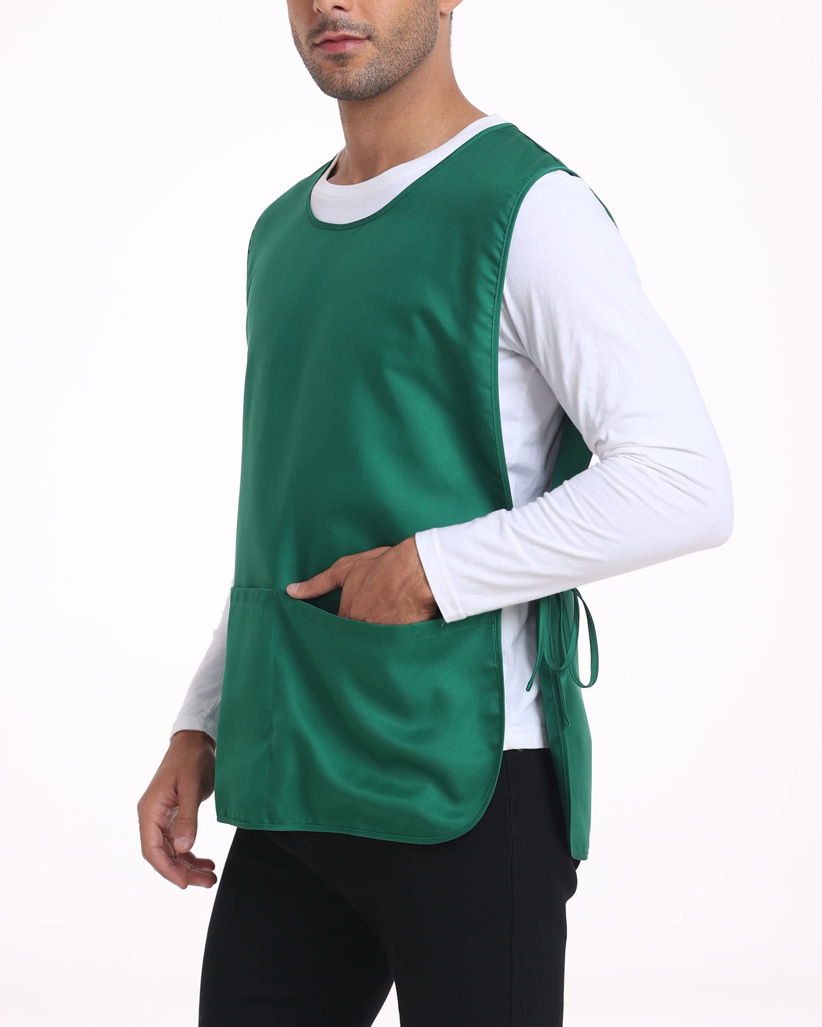 Xeoxarel delantal con ajuste lateral, se adapta a diferentes tallas con facilidad.