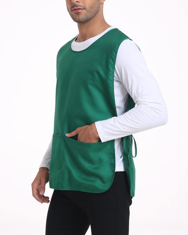 Xeoxarel delantal con ajuste lateral, se adapta a diferentes tallas con facilidad.
