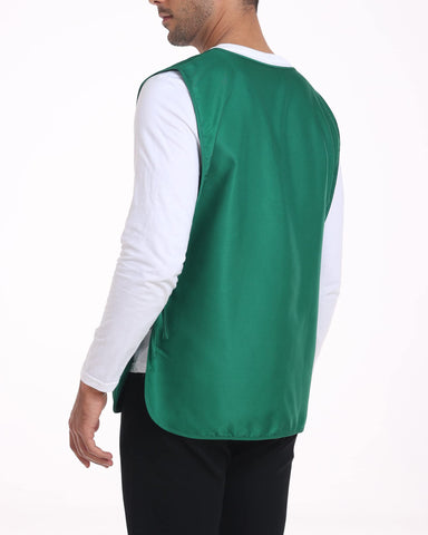 Xeoxarel delantal clásico unisex, protege la ropa durante el trabajo.