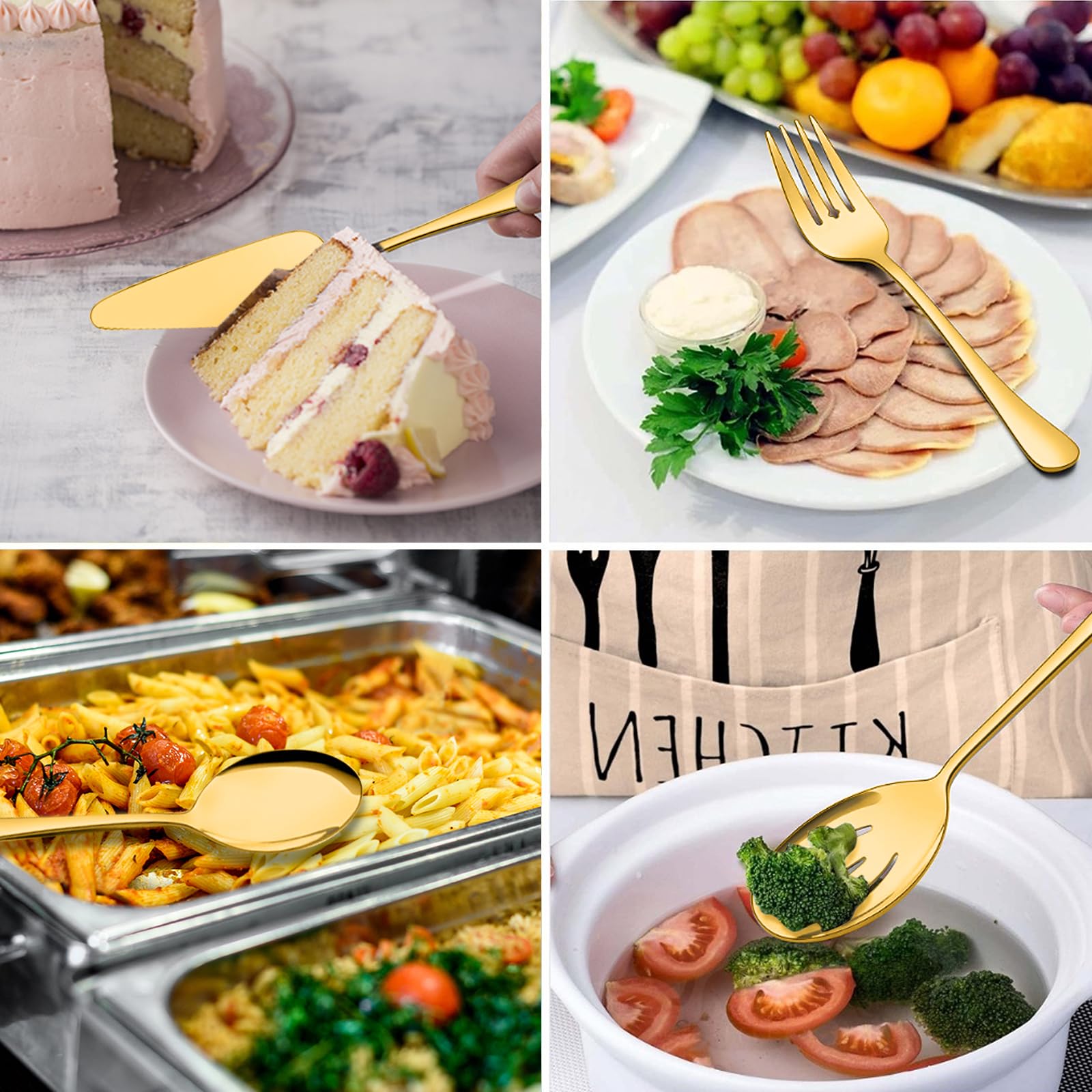 XEVOM pinza para aperitivos con agarre seguro para bocadillos