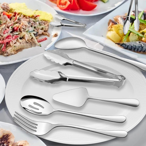 XEVOM tenedor para servir, perfecto para platos y ensaladas.