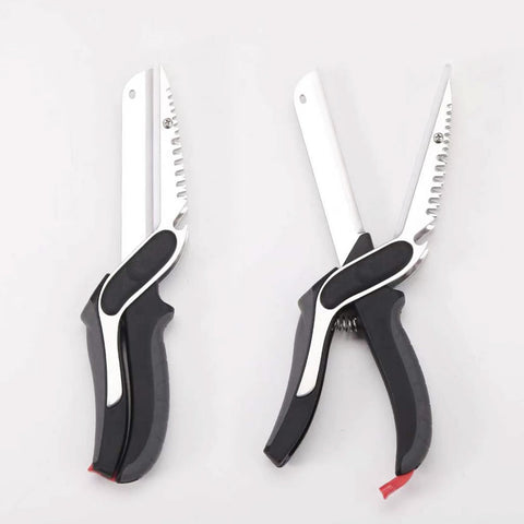 XGIZMOO tijeras ergonómicas con mango de PP, adecuadas para zurdos y diestros.