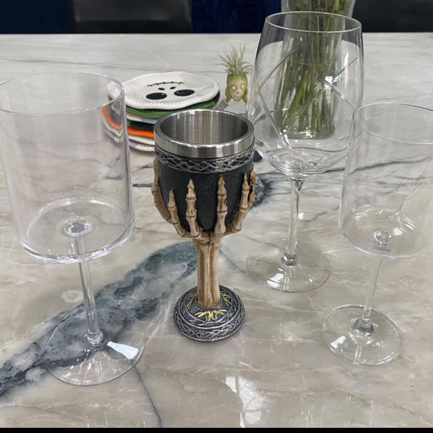 Copa gotica XGOPTS para fiestas, accesorio decorativo para bar o reunión.