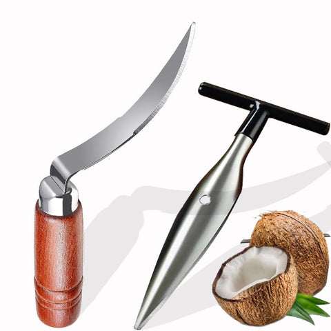 XHGAYL juego de herramientas para abrir cocos con facilidad en la cocina