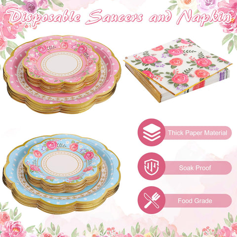 Xiangqu servilletas para fiesta de té, complemento práctico de mesa.
