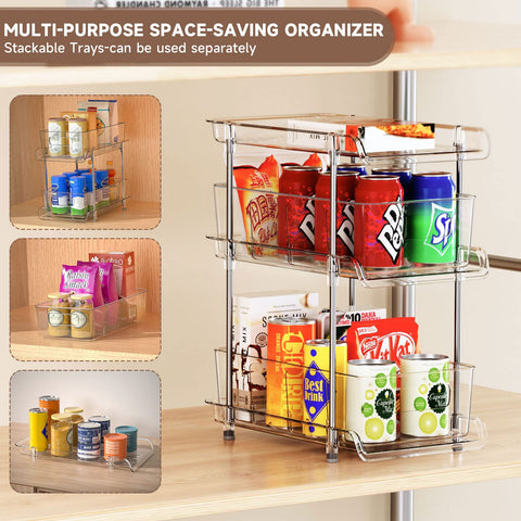 Uso en vanidad para organizar productos de belleza con estilo