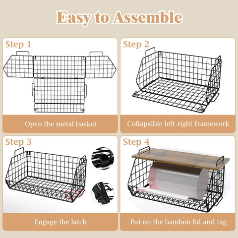 XIANKE uso independiente en estantes, ideal para cocina y lavandería.