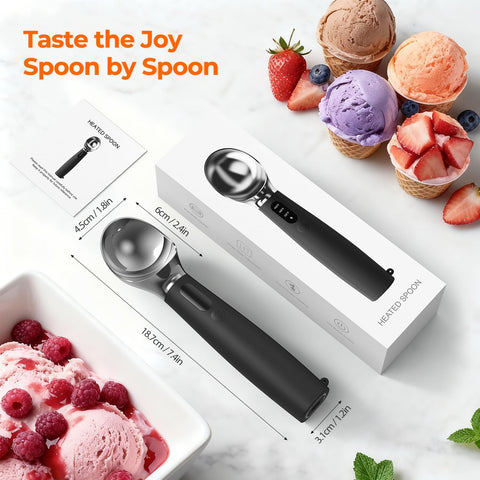 XIAOJINYU cuchara-helado IP67 cabezal lavable
