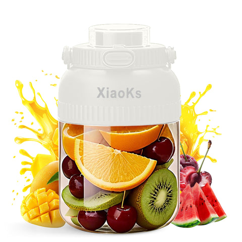Licuadora Xiaoks portátil con mango ergonómico para uso con una mano