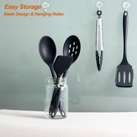 XiaoZu cuchara mezclar silicona, suave y flexible para salsas
