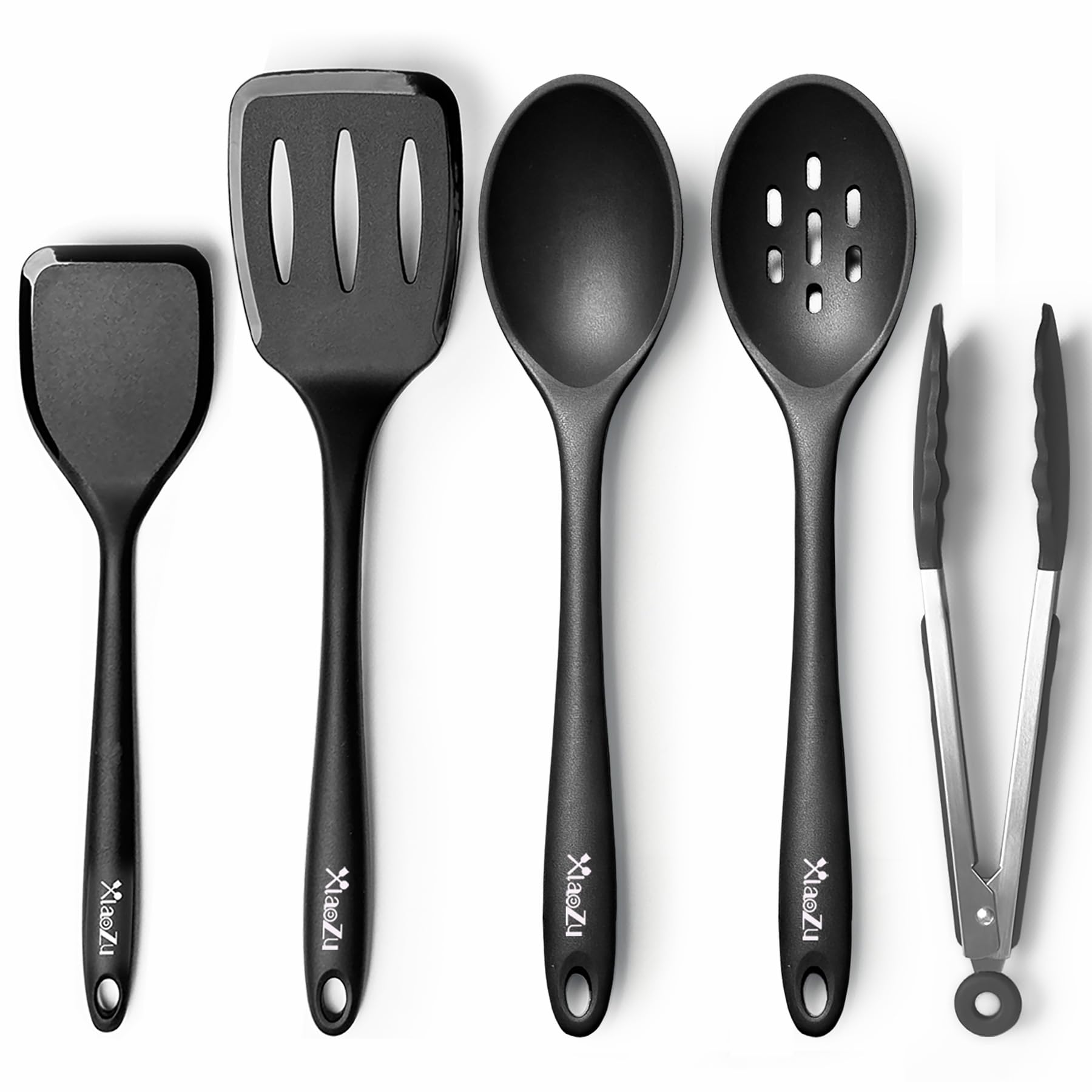XiaoZu juego de utensilios de silicona para cocina, ideal para hornear y mezclar
