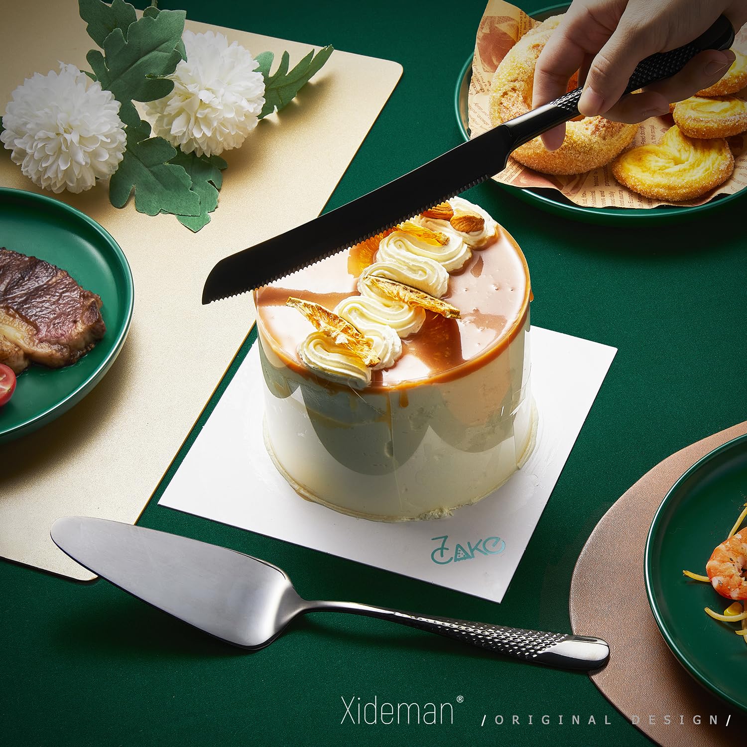 Xideman cuchara escurridora, sirve sin exceso de líquido