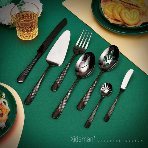 Xideman espátula para pastel martillada, sirve porciones con estilo