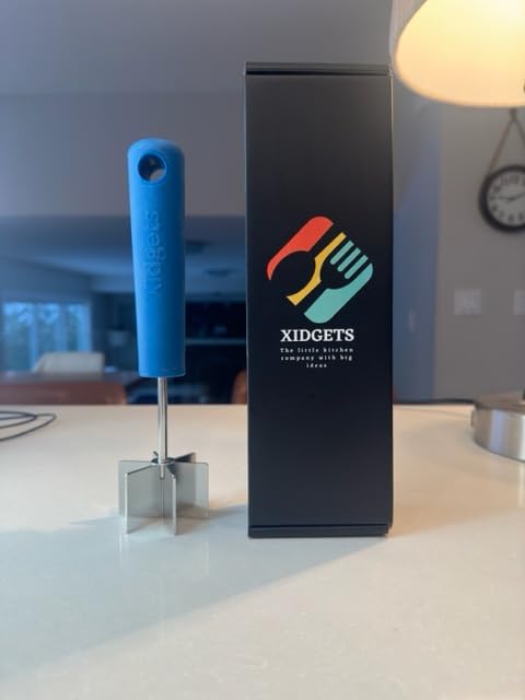 Xidgets acero inoxidable duradero que resiste uso diario.