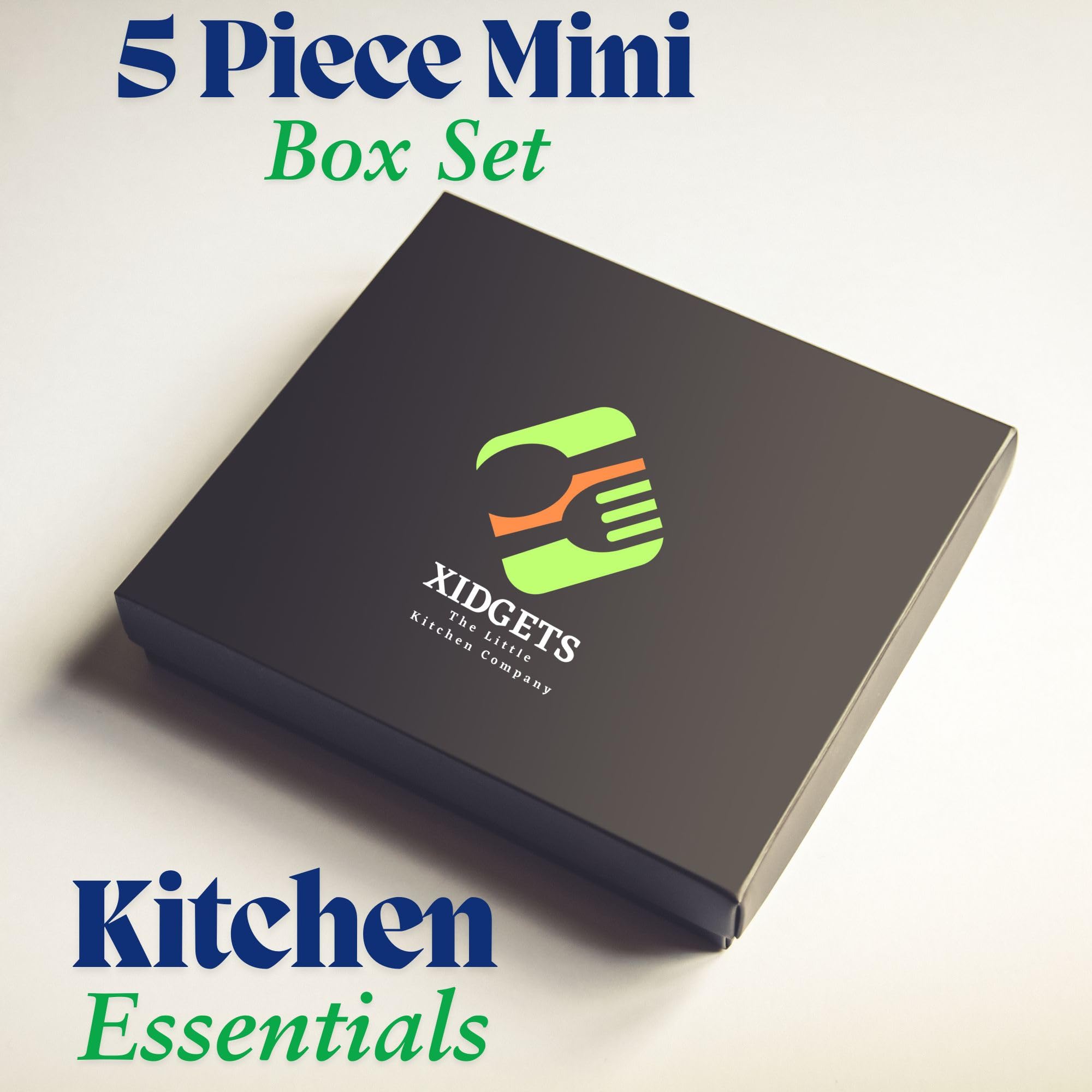 Xidgets espátula mini en acero inoxidable, útil para voltear sin rayar.