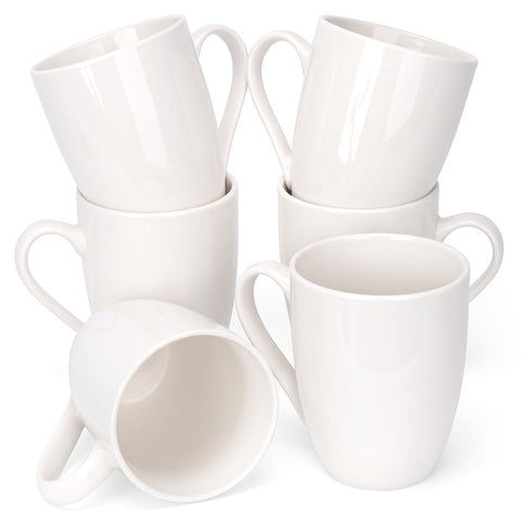 Conjunto xihihiaa de tazas cerámicas 12 oz para uso diario.