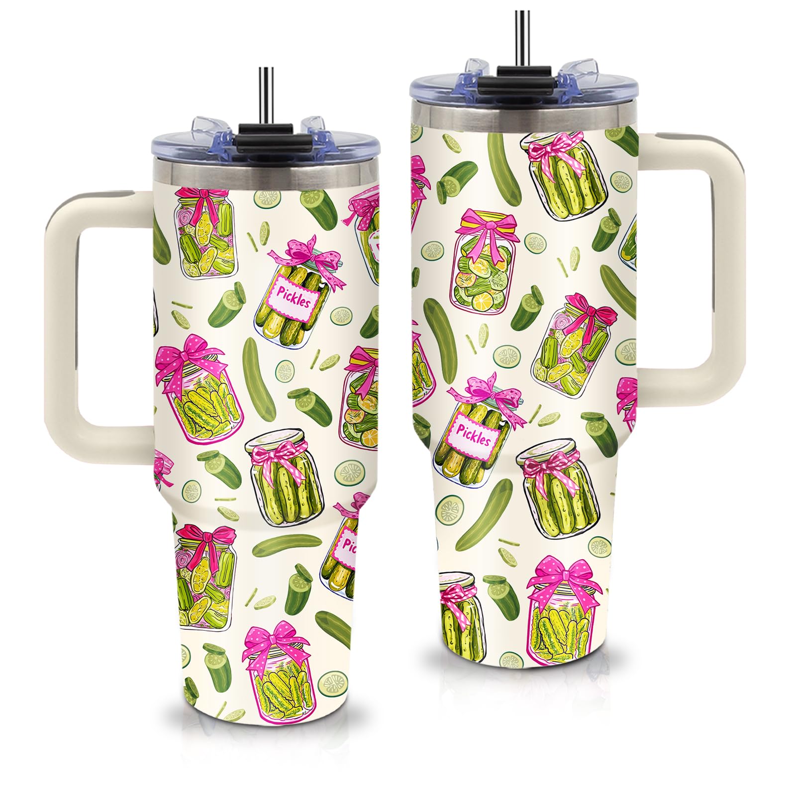 xiiai Tumbler diseño pepinillo: perfecto para quienes aman pepinillos y quieren beber con estilo