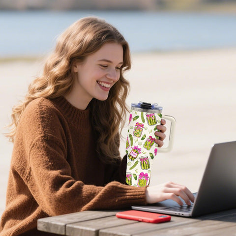 xiiai Tumbler regalo ideal: perfecto para cumpleaños o fiestas de pepinillos