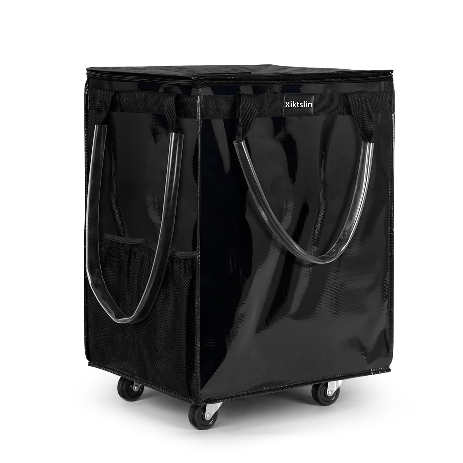 Xiktslin bolsa rodante 5 ruedas vista general, ideal para compras grandes