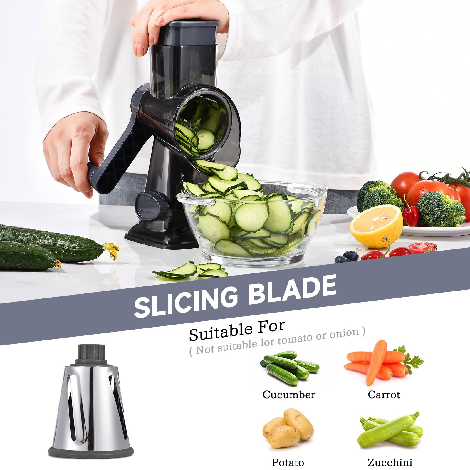 Xilrvna mango ergonómico para giro cómodo y control