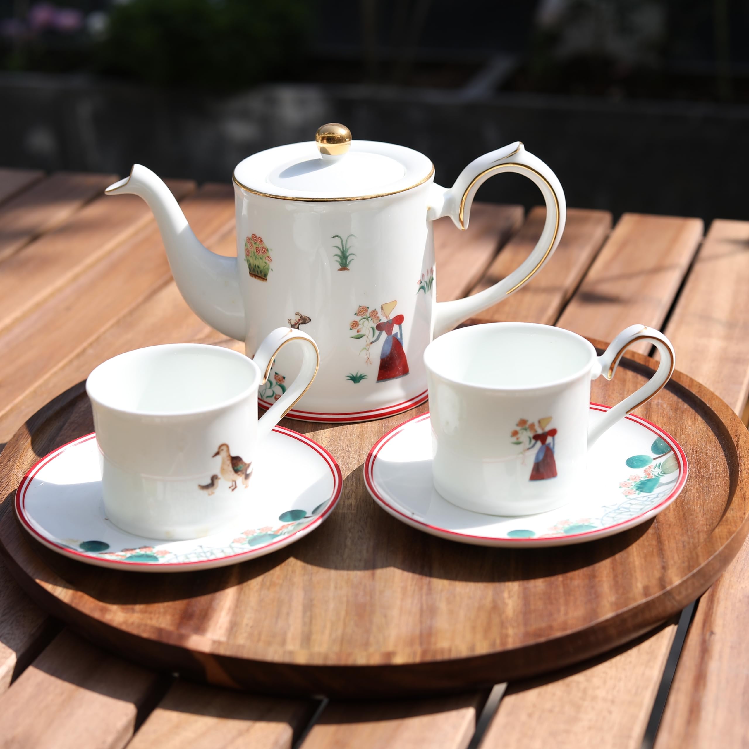 XIMISISE bandeja para cafe te, superficie estable para tazas.