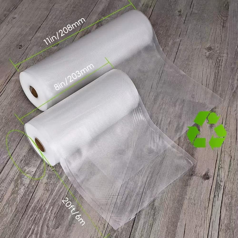 xinbaolong bolsas selladas junto a alimentos para control de porciones