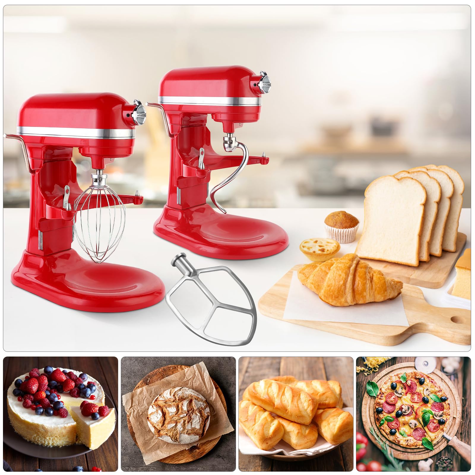 XINBOOGQ compatible con series KitchenAid profesionales para uso versátil.