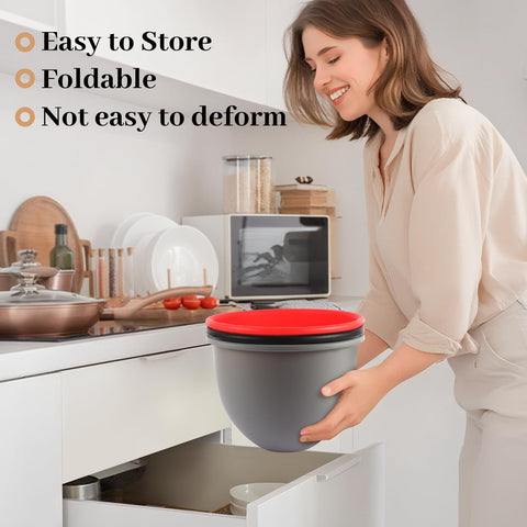 XINBOOGQ tapas silicona compatibles 5QT para conservar mezclas sin fugas