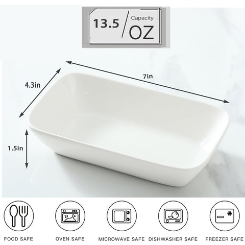 XINLTC bandeja para porciones individuales, apta para microondas y almacenamiento.