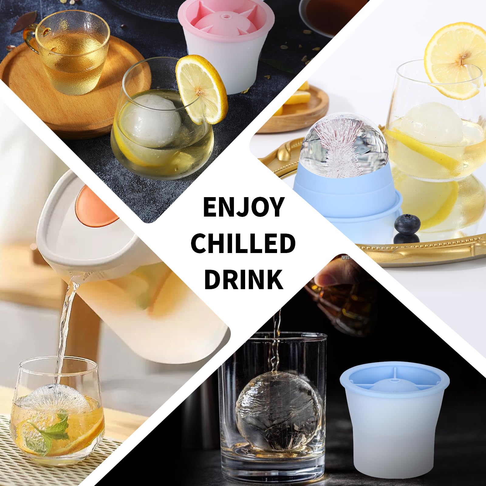 XIORRY uso en cocteles whisky realza la presentación de bebidas.