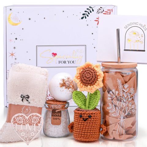XKDOUS taza de café con flores silvestres para empezar el día con energía.