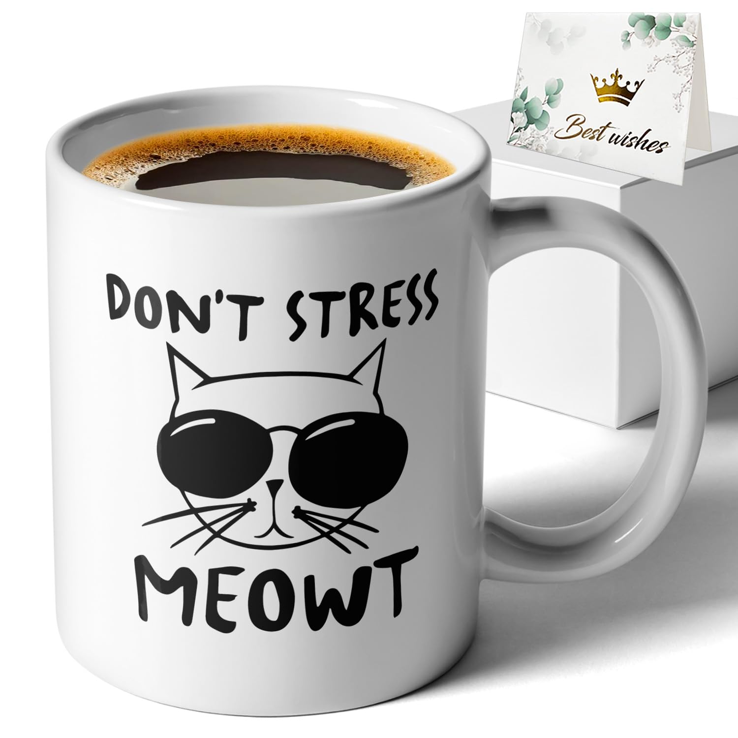 Taza XKZGSZB con impresión doble cara, visible desde ambos lados y ideal para oficina.