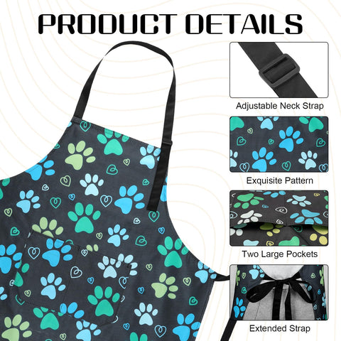 Delantal XLSXEXCL con ajuste de cuello, cómodo para todos